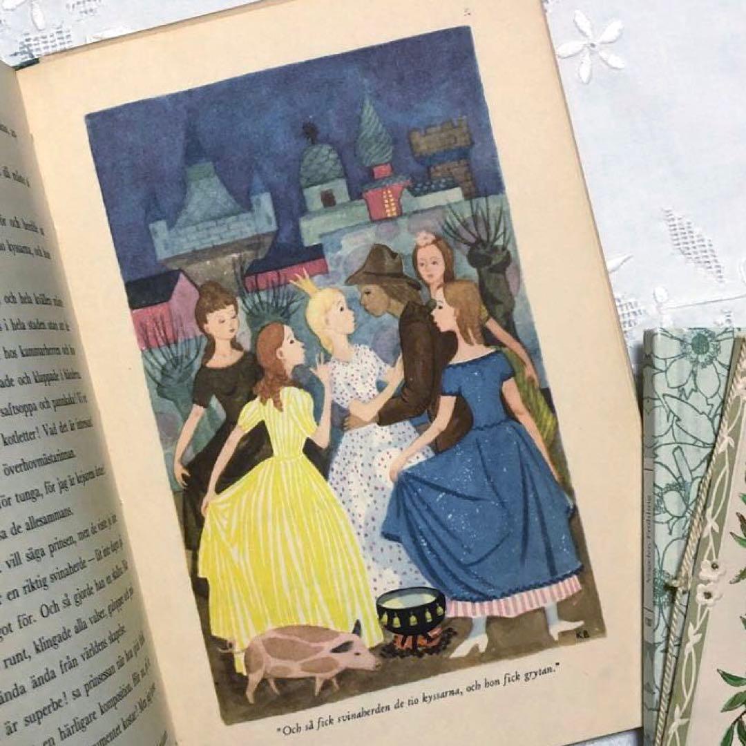 RN15 洋書 1948年 北欧ヴィンテージ 美しい童話集