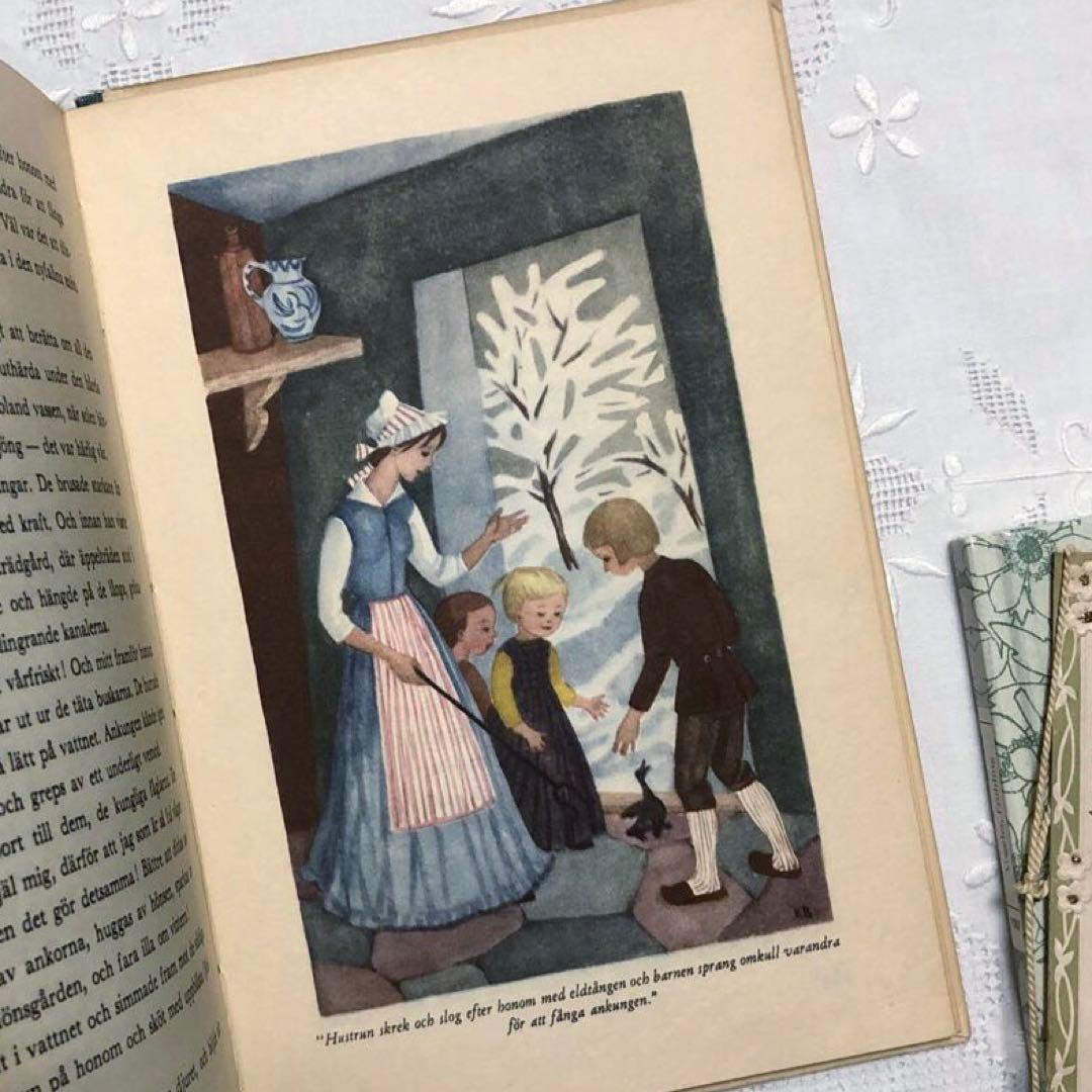 RN15 洋書 1948年 北欧ヴィンテージ 美しい童話集