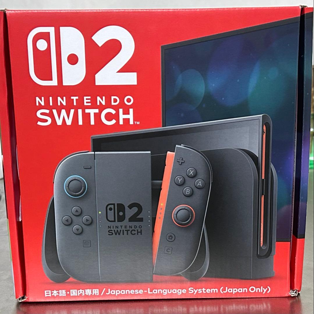 Nintendo Switch2 本体保護フィルムカバー付き