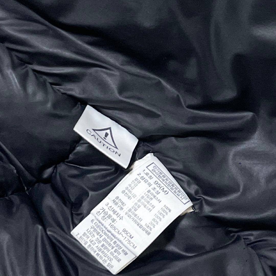 美品　ノースフェイス DRYVENT ダウンジャケット ブラック M フード付き