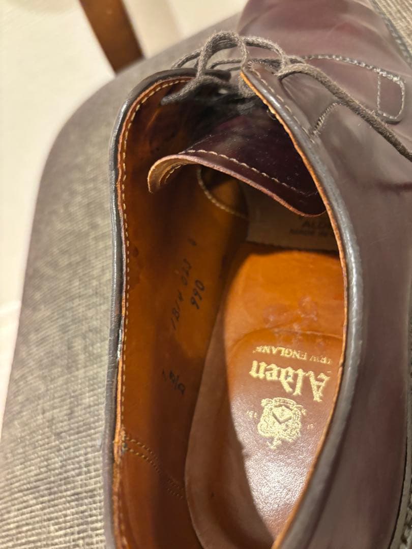 オールデン コードバン 990（バーガンディー）【25cm】