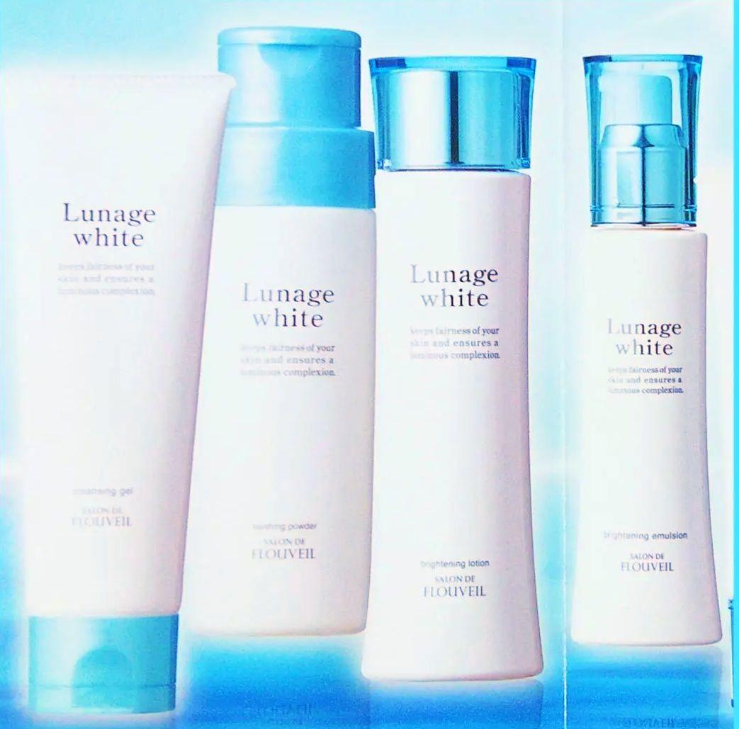 ＊薬用美白＊ルナージュホワイト＊基礎化粧４点＊紫外線・しみ対策＊フルベール化粧品