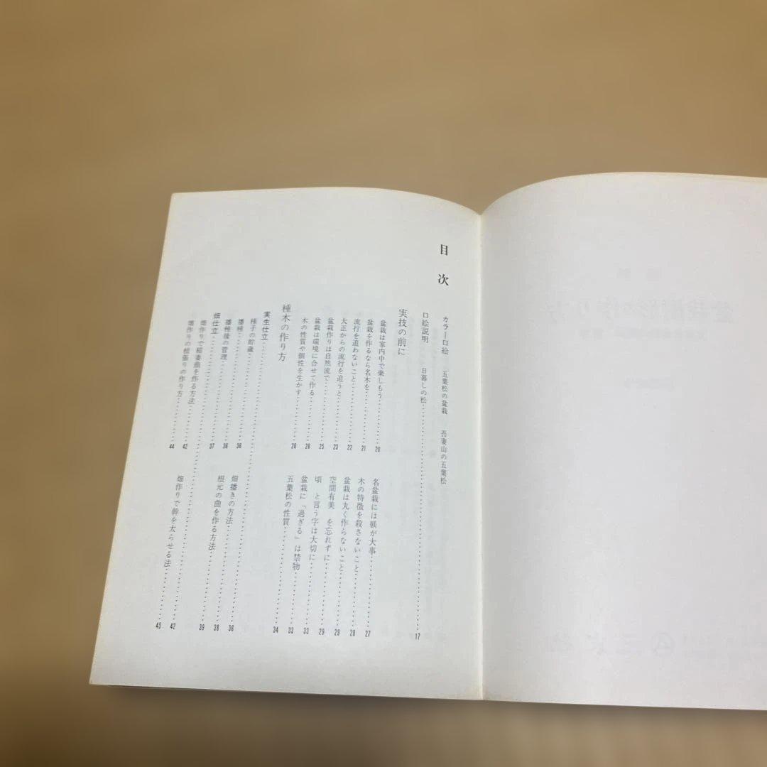 盆栽樹形の作り方 阿部倉吉