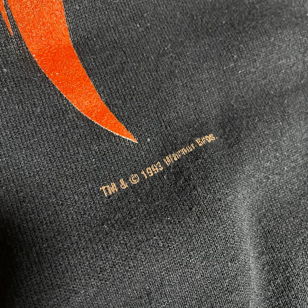 90s USA製 ARTEX ルーニーテューンズ ヨセミテサム 黒 スウェット