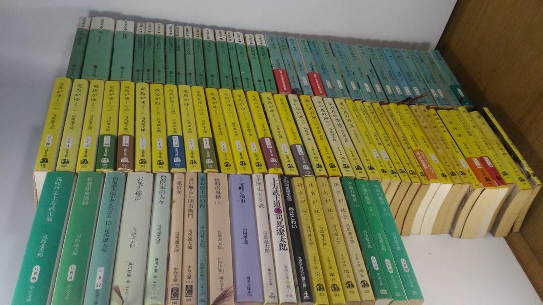 司馬遼太郎　まとめ売り　竜馬がゆく・菜の花の沖・国盗り物語　他 X1