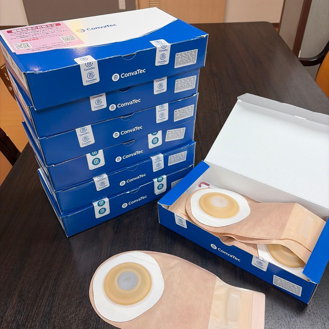 Convatec ストーマ用パウチ 標準サイズ 使いやすいデザイン