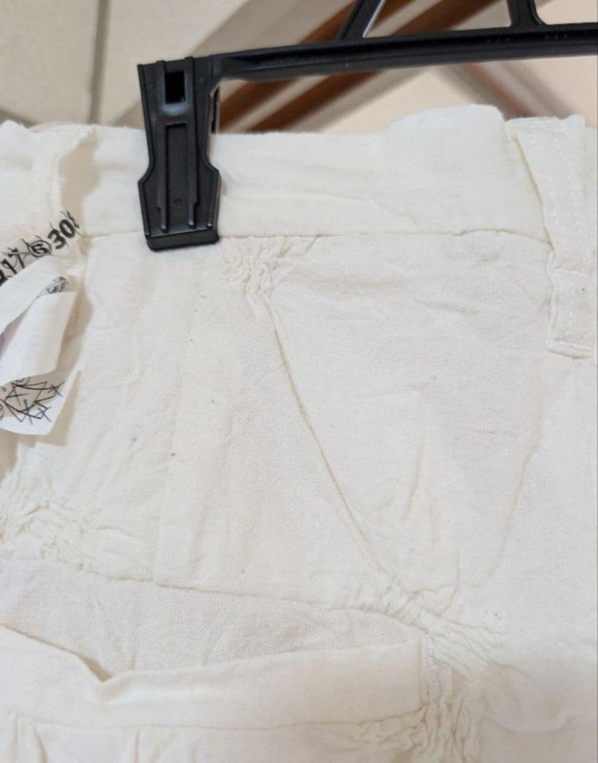 BELPER しわ加工 リネン素材　パンツ