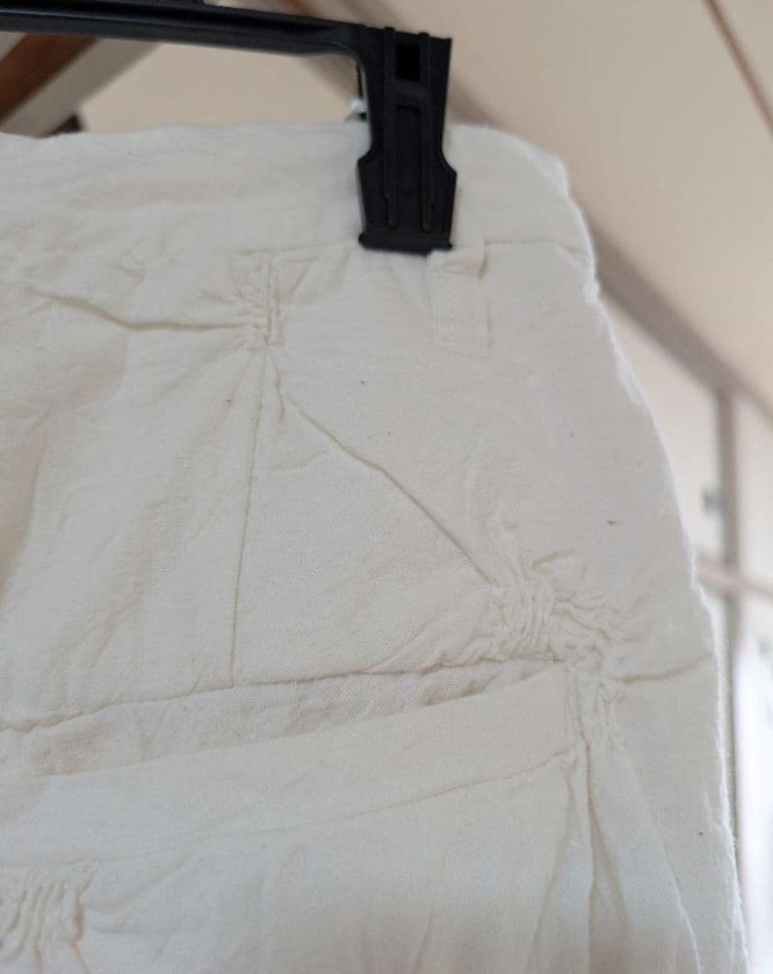 BELPER しわ加工 リネン素材　パンツ