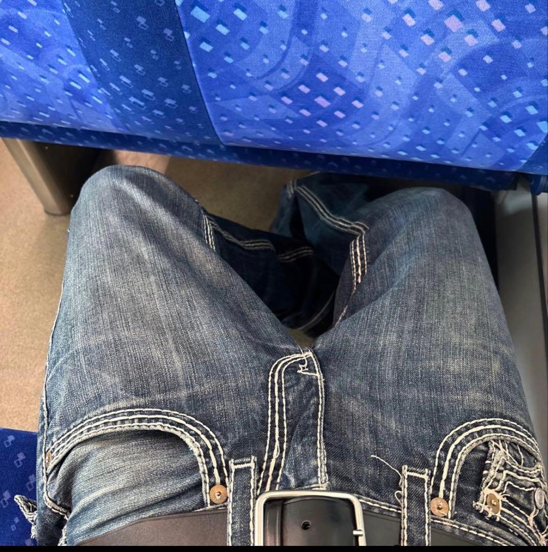 トゥルーレリジョン デニムパンツ ステッチ 29 USA製 io DADA