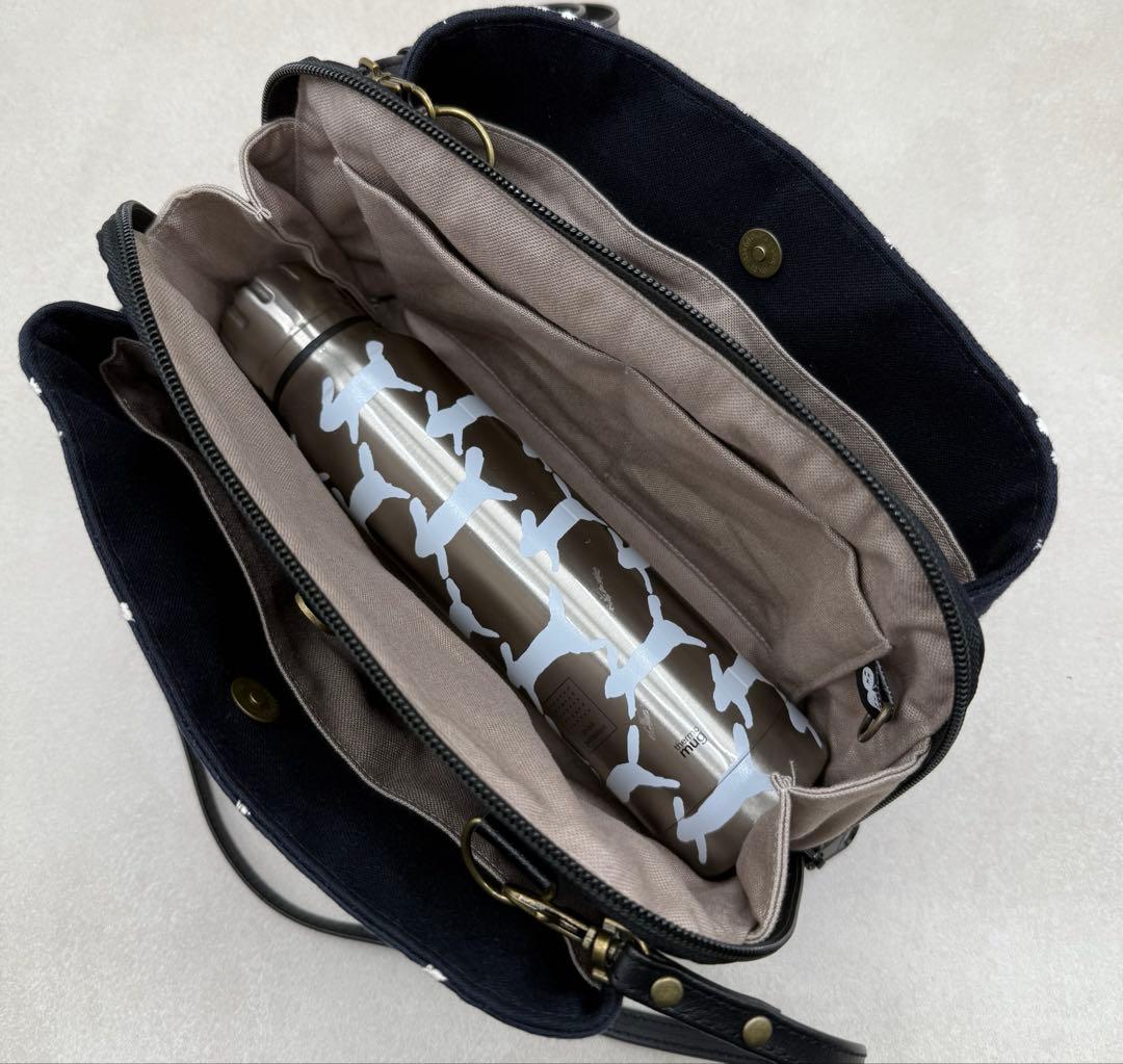 ミナペルホネン runrunrun ハンドメイドバッグ 1110Ⓐ