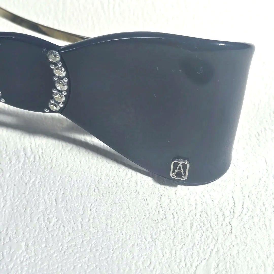 【美品✨】アレクサンドル ドゥ パリ バレッタ　ブルー　キラキラリボン