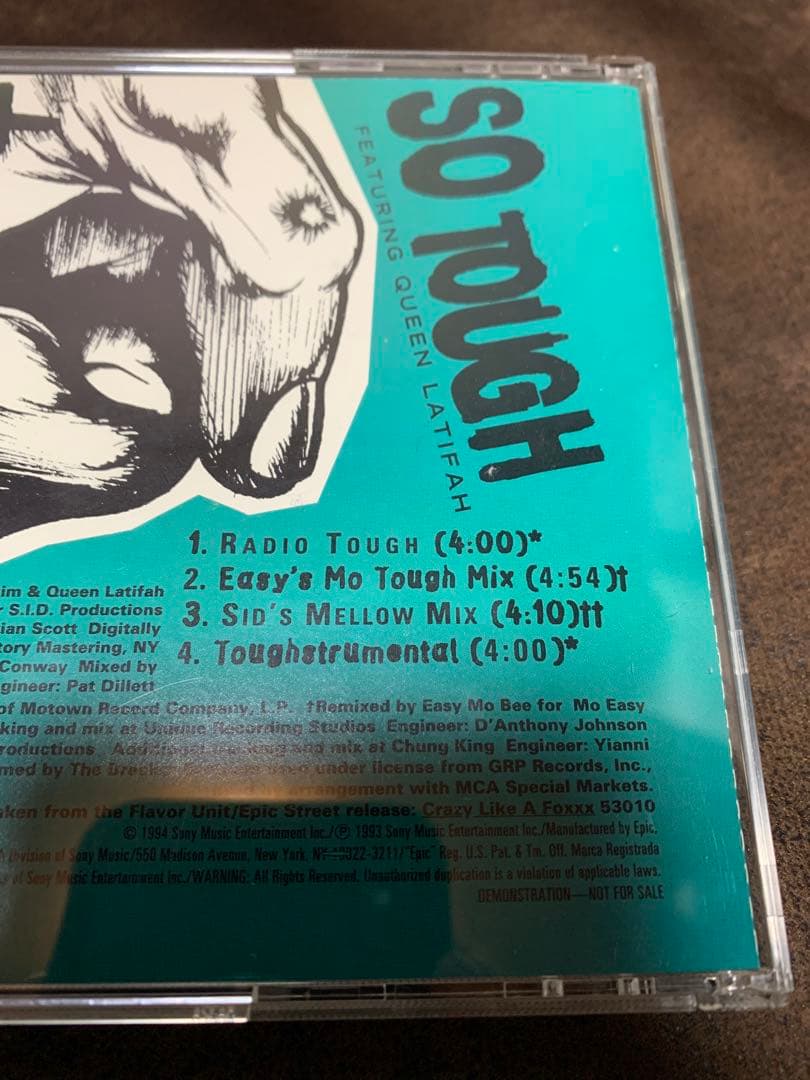 Freddie Foxxx / So Tough Remix Promo レア