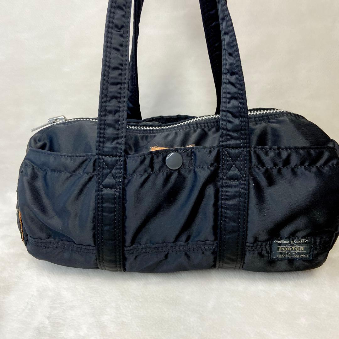PORTER ポーター　ドラムバッグ　タンカー　黒　ブラック　人気