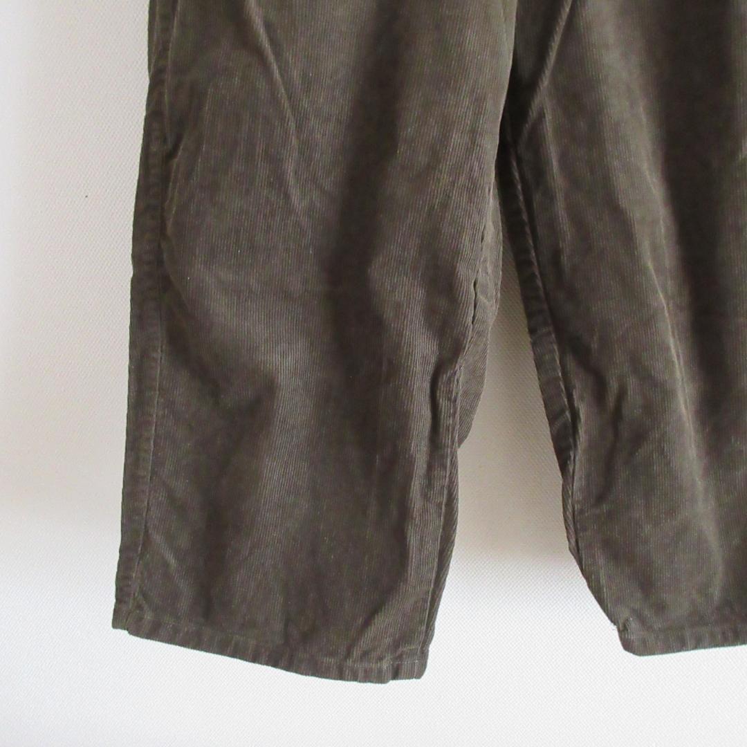 ordinary fits 　コーデュロイジェームスパンツ　カーキー　サイズ0