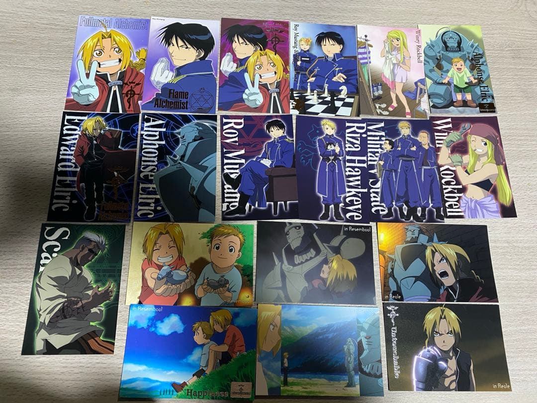 成*瀬様 希少レア　鋼の錬金術師　フォトコレクション　まとめ売り173枚　カード