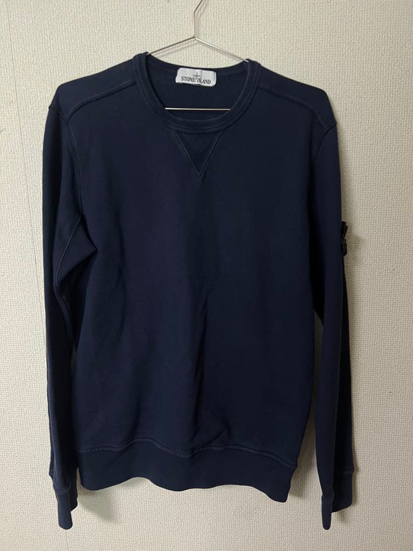 stone  sweat ストーンアイランド　スウェット　紺