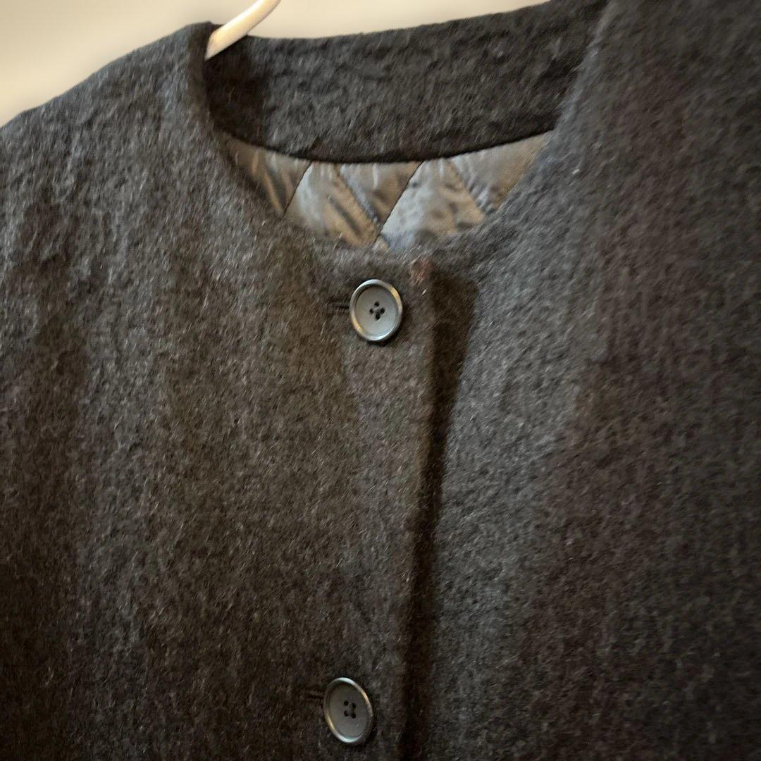 Gypsohila Wool Mohair Teddy Vest 黒freee