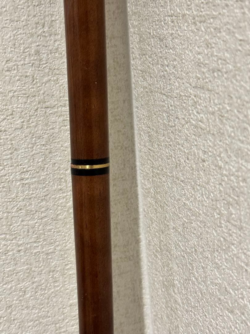 ビンテージの航海用真鍮製ボールノブ付きビクトリア朝風木製ウォーキングスティック