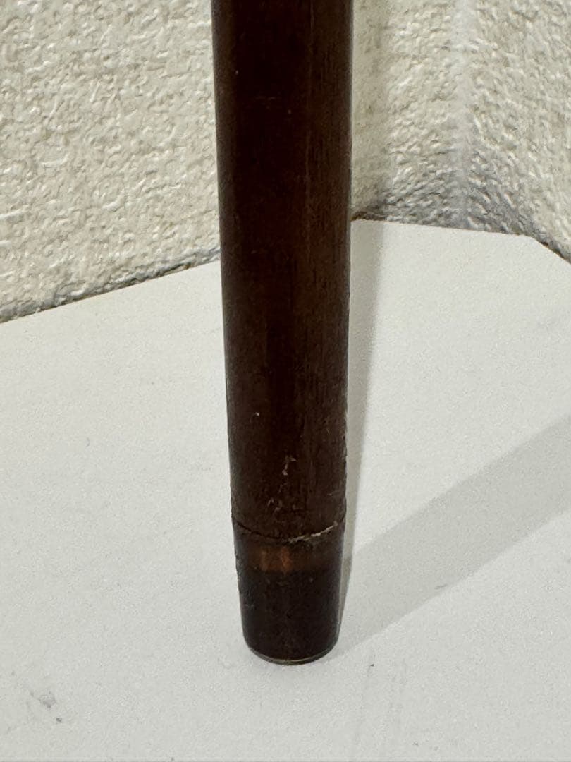 ビンテージの航海用真鍮製ボールノブ付きビクトリア朝風木製ウォーキングスティック