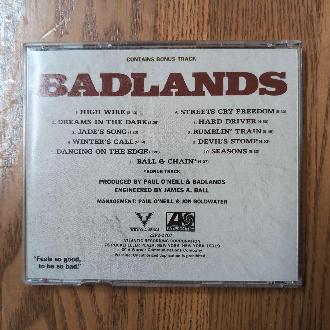 洋楽 BADLANDS