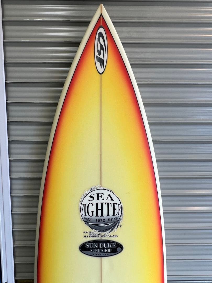 CSFサーフボード 6'0\" フィン+デッキパッド付き