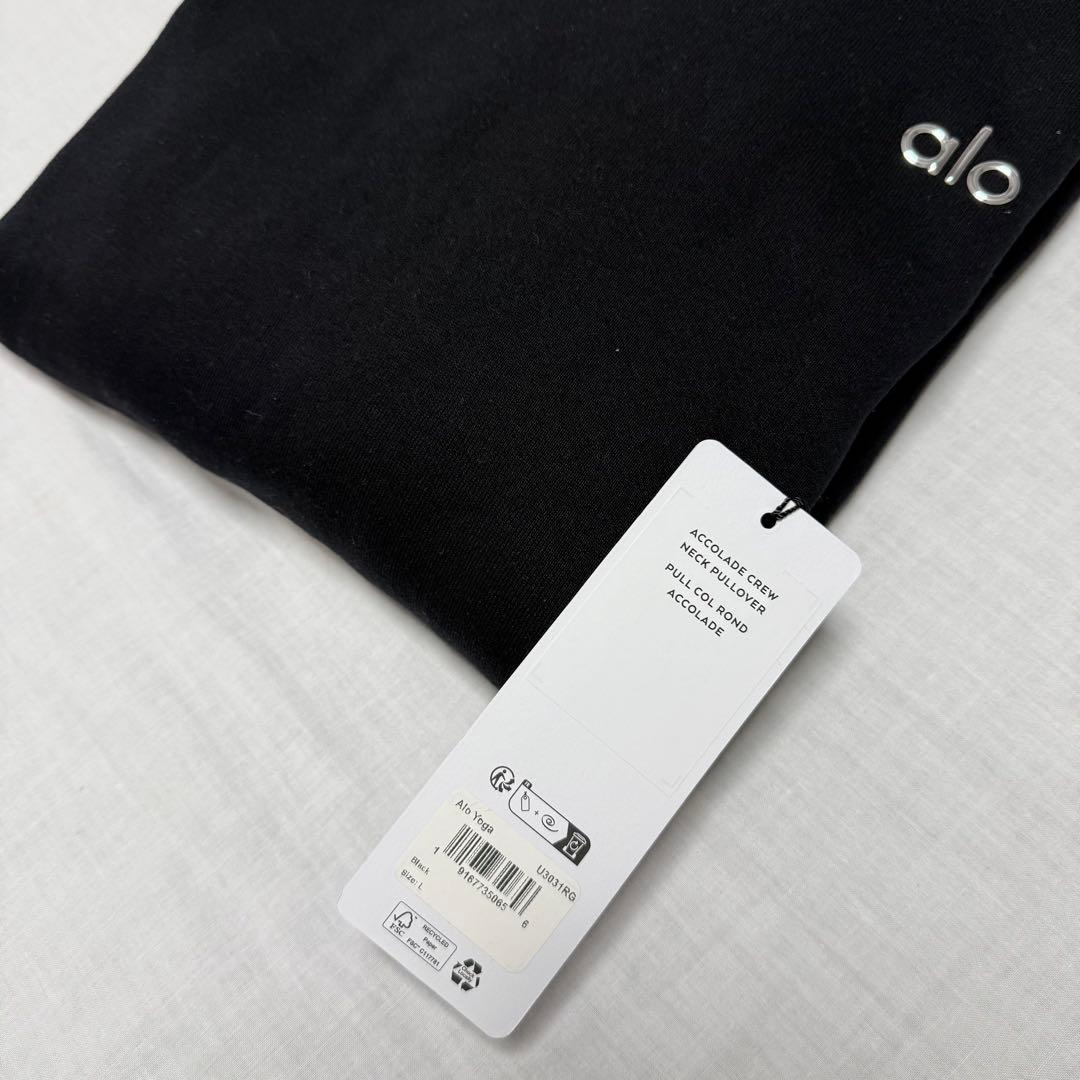 新品 alo Accolade Crew Neck Pullover L
