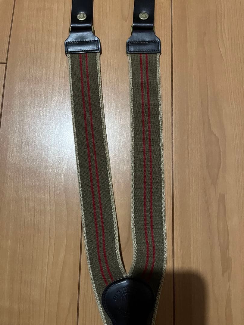 オールドマウンテン× MOTOR レザーサスペンダー