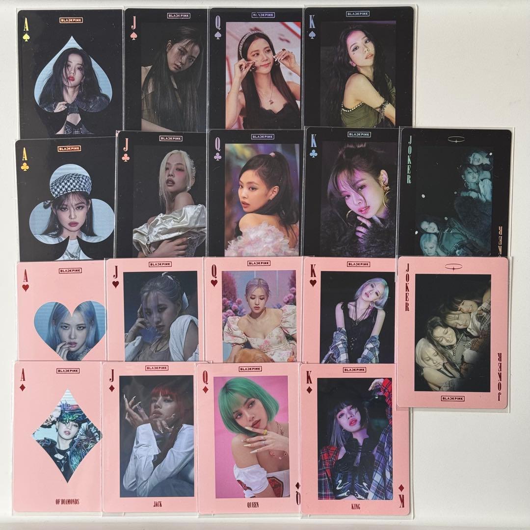 BLACKPINK THEALBUM トランプ