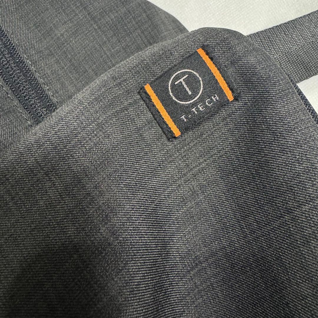 TUMI 美品 ジムバッグ パッカブル ボストンバッグ グレー 携帯 ショルダー