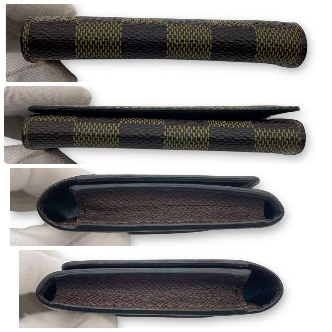 ルイヴィトン カードケース 名刺入れ ダミエ エベヌ ブラウン アンヴェロップ