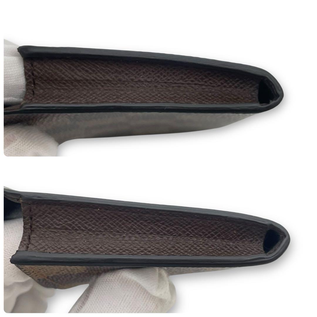 ルイヴィトン カードケース 名刺入れ ダミエ エベヌ ブラウン アンヴェロップ