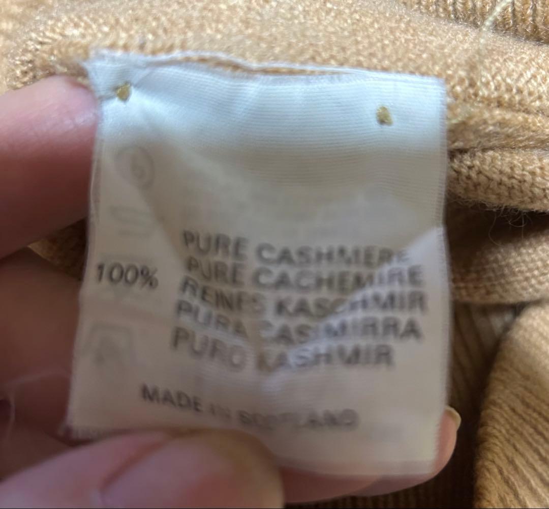 Burberrys ヴィンテージ100％カシミヤセーター　スコットランド製