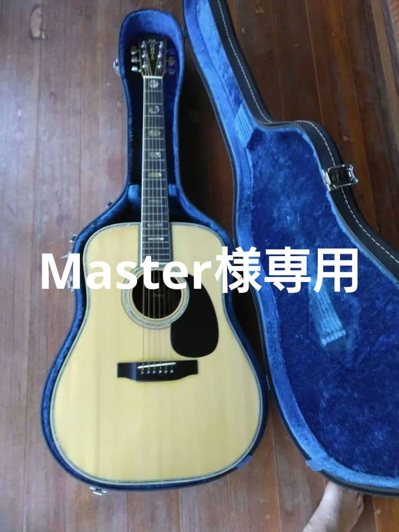 Morris TF w-80 アコースティックギター ハードケース付