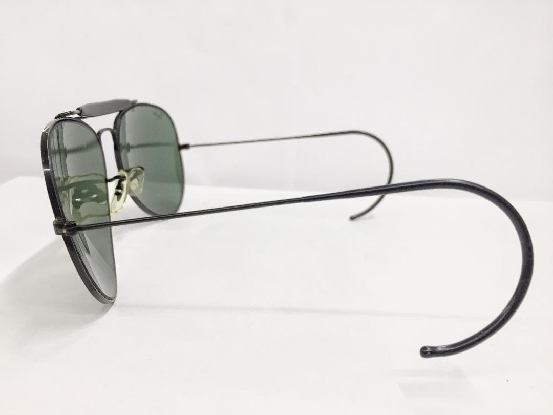 B&L/ボシュロム レイバン アウトドアーズマン ブラック メタルサングラス