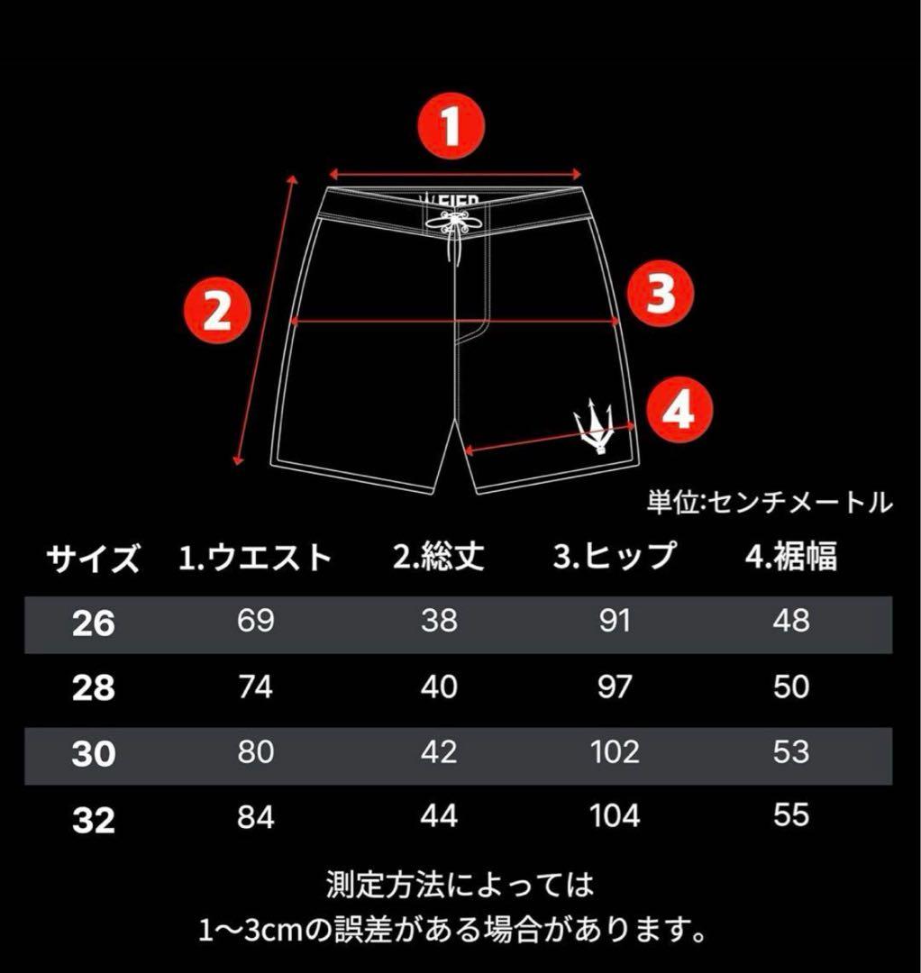 FIED 水着 サイズ28 ピンク/黒