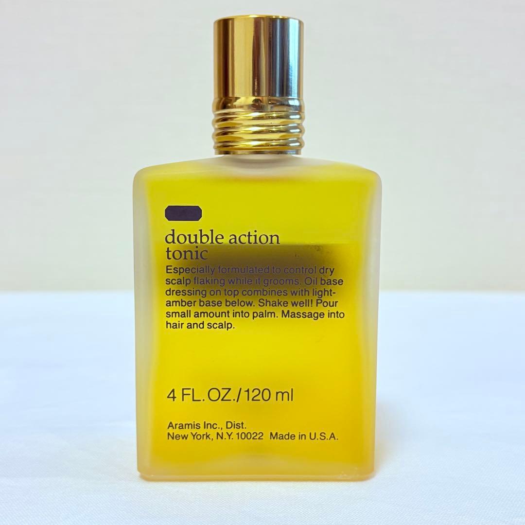 新品未使用　アラミス　ダブルアクショントニック　整髪料　120ml ①