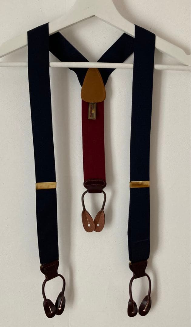 TRAFALGER トラファルガー　サスペンダー　アメリカ製　美品