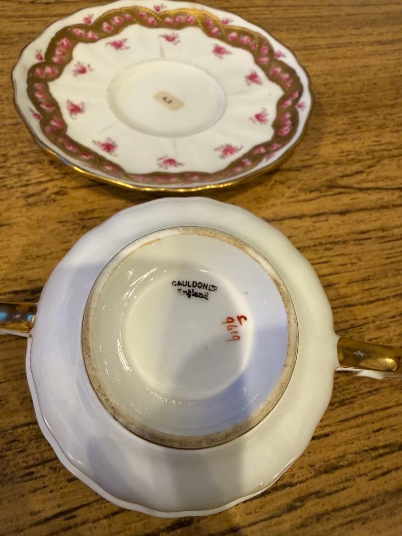 アンティーク ティファニー イングリッシュ ティーカップ ソーサー