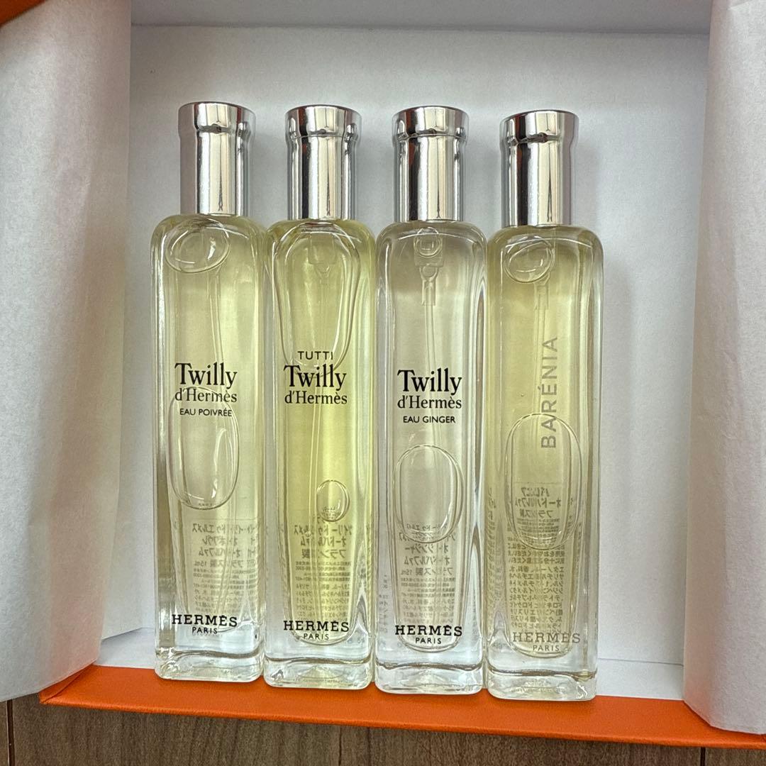 【一回のみ使用】Hermès 香水 ノマド4本セット