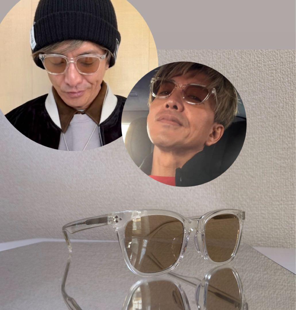 遅咲きの人気モデル！木村拓哉　owndays サングラス　クリアグレー