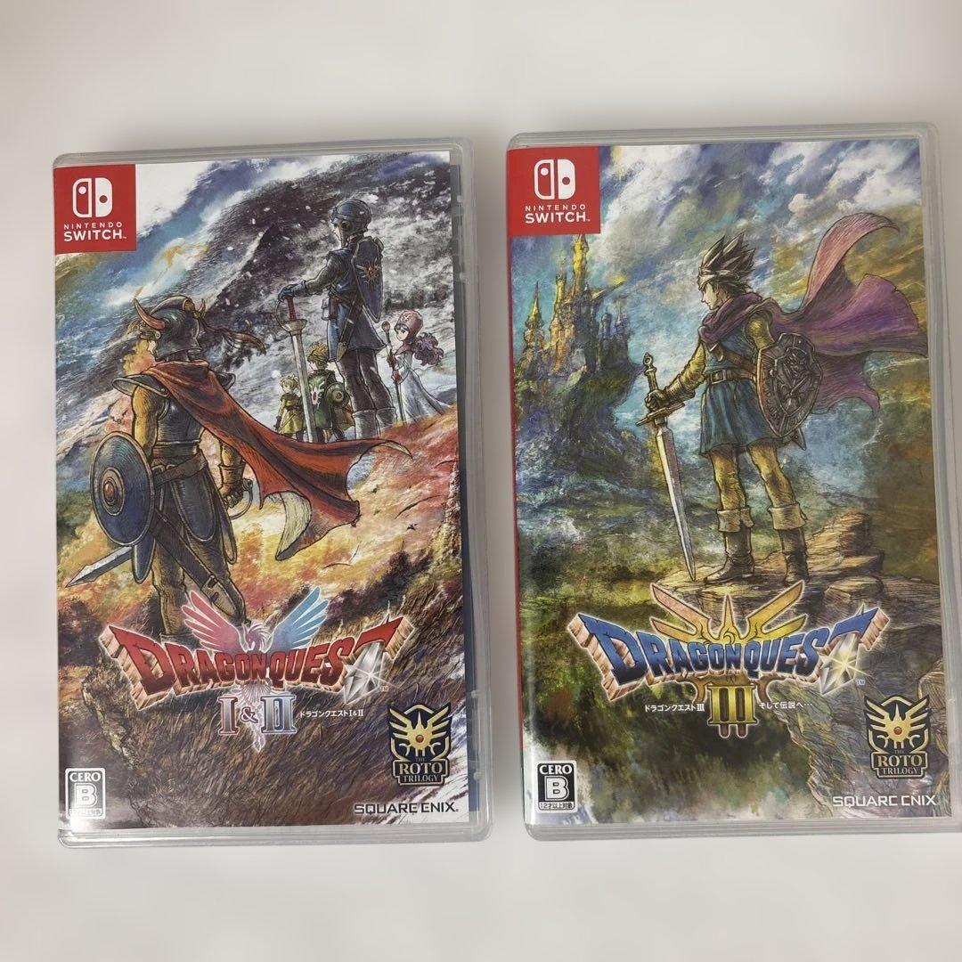 ドラゴンクエスト1&2 ドラゴンクエスト3 そして伝説へ　switch版セット