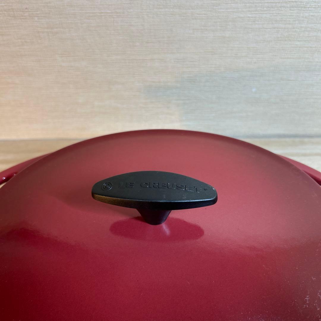 ルクルーゼ　センセーション　オーバル　バーガンディ　25cm 両手鍋　鍋