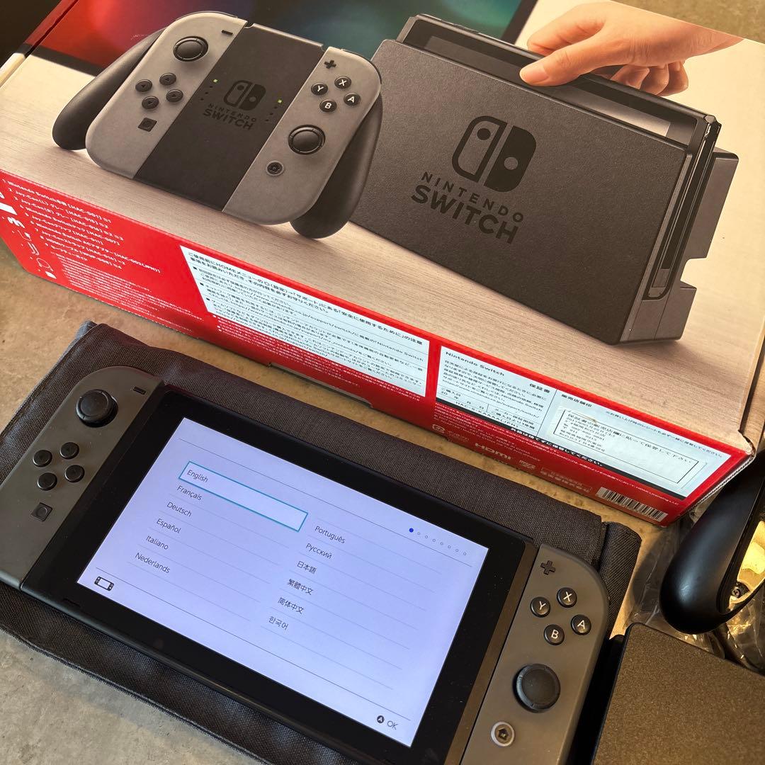 Switch Nintendo Switch本体　付属品全てあり