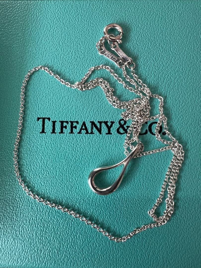 Tiffany&Co.ティファニー ティアドロップネックレス 美品✨