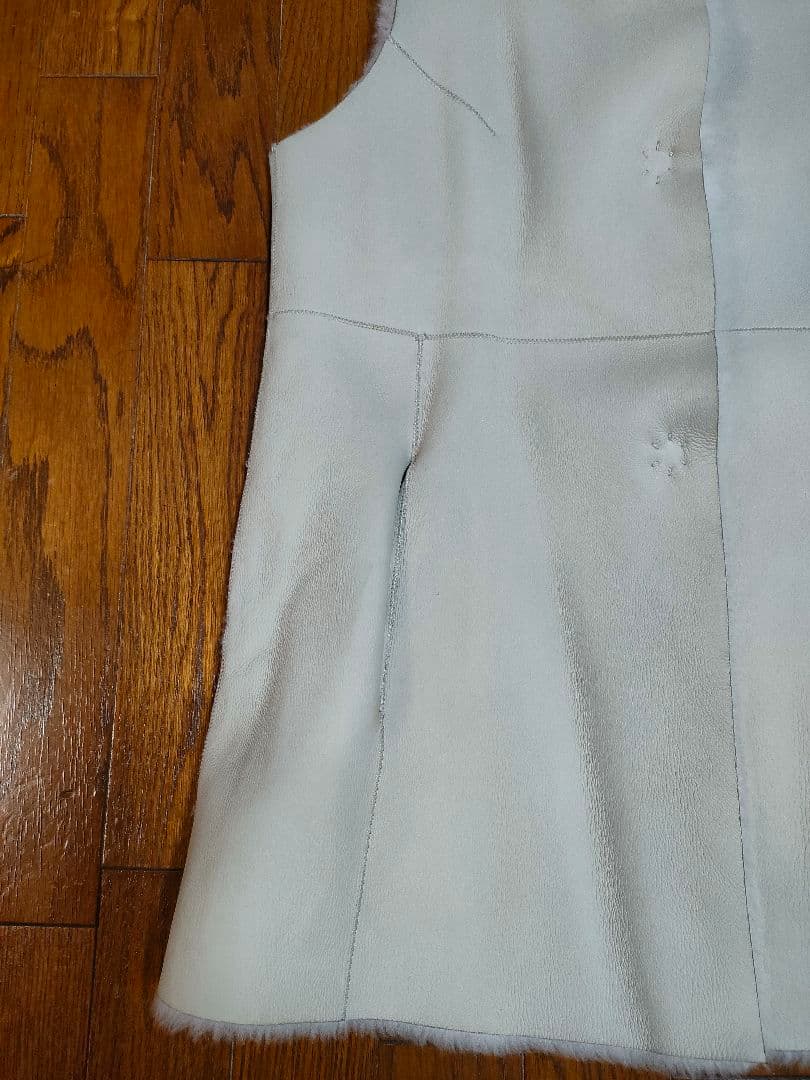 Traduireトラデュイール　羊革ムートンベスト　リバーシブルムートンジレ