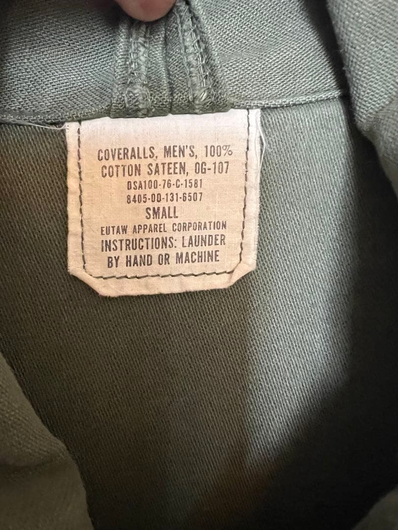 youpi美品！ヴィンテージオールイン オリーブ色Sサイズ