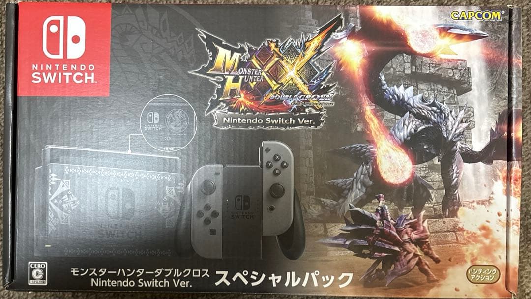 モンハン Nintendo Switch 本体 カセット付き