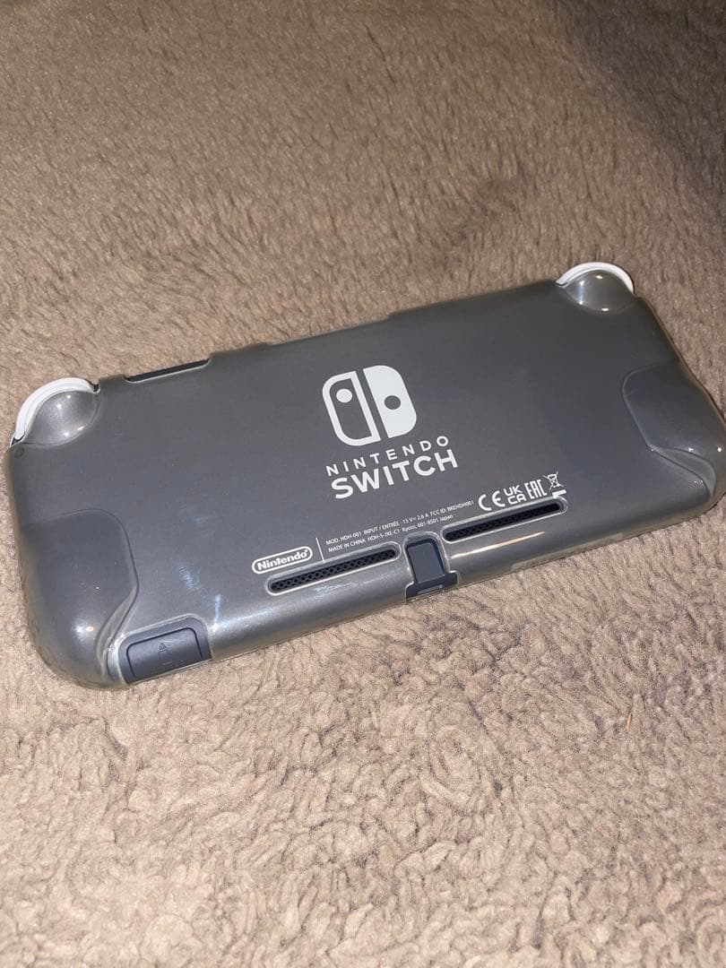 Nintendo Switch Lite グレー 充電器・ケース付き