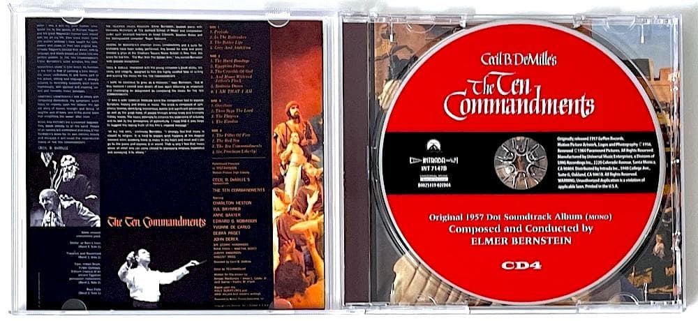 廃盤 CD BOX 十戒 60周年記念 サウンドトラック・コレクション