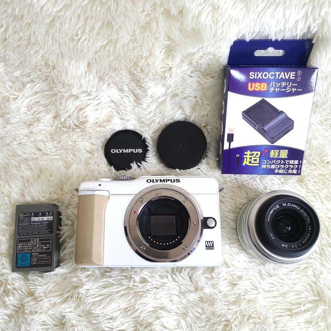 オリンパス OLYMPUS PEN E-PL1S ミラーレス一眼 デジタルカメラ